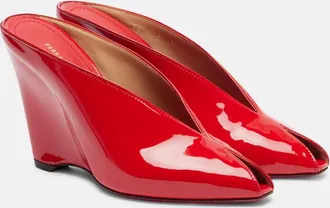 Ferragamo Alicia leather mules