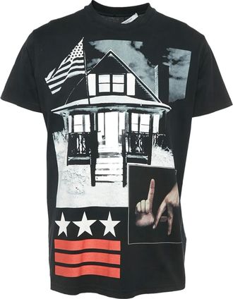 Givenchy T-shirt LA House - Nero