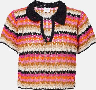 Anna Kosturova Polo Summer in cotone