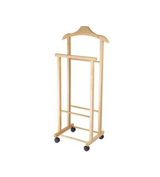 Compactor Compactor - Perchero 97x33x29 Cm, Con Ruedas, Madera Clara Ran7876