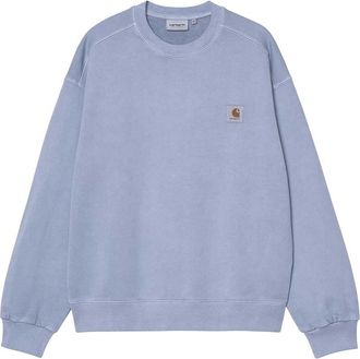 Carhartt Work in Progress Light Blue Logo Sweatshirt