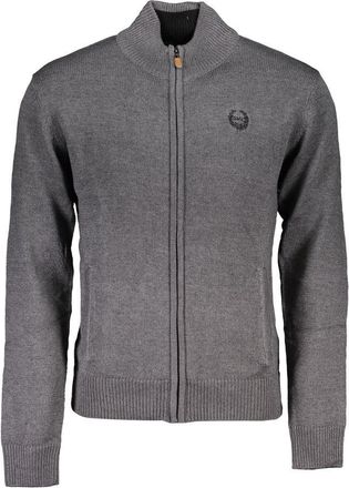Gian Marco Venturi Gianmarco Venturi Grigio Katoenen Heren Cardigan