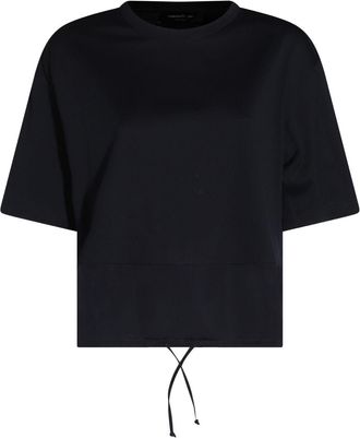 Fabiana Filippi Womens Cozy And Stylish Sweaters - Black Cotton - Size EU 40 (Womens)