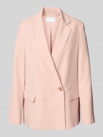 Jake*s Relaxed Fit Blazer aus Viskose-Mix mit Pattentaschen in Fuchsia, Gr&ouml;&szlig;e 32