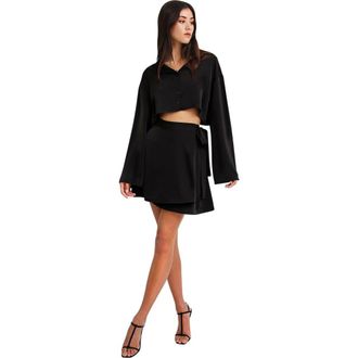 Belle & Bloom Before You Go Top in Black at Nordstrom, Size X-Small