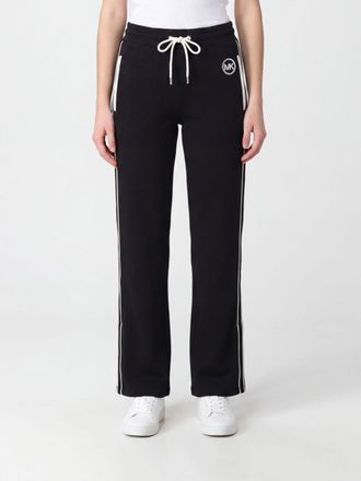 Michael Kors Pantaloni jogging in jersey con vita elasticizzata e logo a contrasto