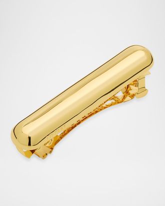 Lelet NY Glossy Bar Brass Barrette