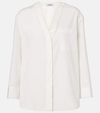 Max Mara Chicca cotton poplin shirt