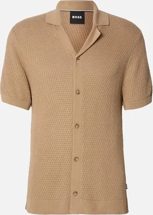 HUGO BOSS Mens C Iconico Beige - Cream - Size: 42/Regular