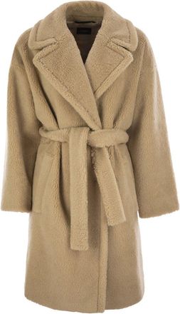 Max Mara Belted Long-sleeved Coat