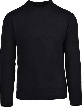 Daniele Fiesoli Crewneck Pullover In Luxurious Extrafine Merino Wool Blend