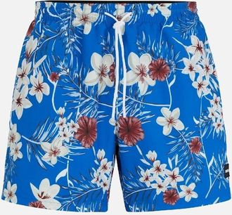HUGO BOSS Mens Piranha Swim Shorts - Blue - Size: 33/32/32