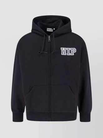 Carhartt Work in Progress hooded sweatshirt featuring front pockets