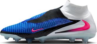 Nike Mens Phantom 6 High Elite Artificial-Grass Soccer Cleats in Blue | HQ2329-446