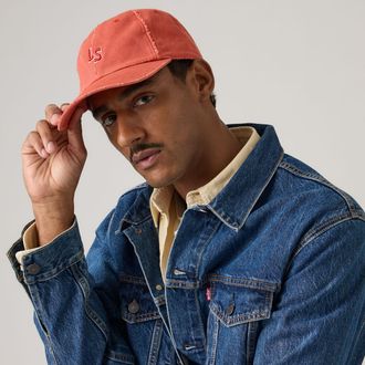 Levi's Monogram Cap - Mens - One Size - Orange / Sunshine Tint Test
