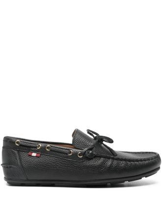 Bally Clarkson lace-up boat shoes - Black