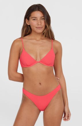 O'Neill Triangel-Bikini ONEILL HONOPU ROCKLEY BIKINI SET, Damen, Gr. 36, N-Gr, pink (pink flaming), Obermaterial: 82% Polyamid, 18% Elasthan, Bikini-Sets Tria