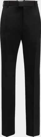Bottega Veneta Men & apos;s Sartorial Grain de Poudre Trousers