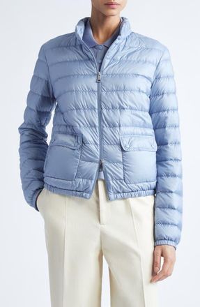 Moncler Lans Down Jacket in Blue at Nordstrom, Size 00