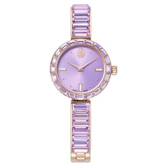 Swarovski Matrix Quartz Purple Dial Ladies Watch 5743713