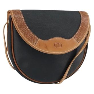 Dior Borsa a spalla vintage in tela Pre-owned - - Pre-owned - Donna - Nero - ONE SIZE