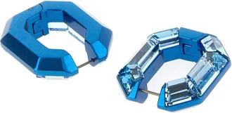Swarovski Womens Light Blue Crystal Lucent Earrings 000 Exterior: Orecchini