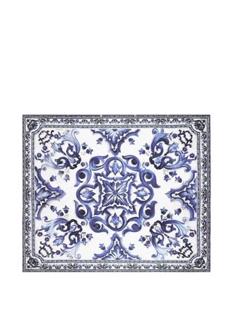 Dolce & Gabbana Dekbedovertrek met bloemenprint (260 cm x 220 cm) - Wit