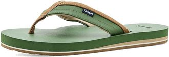 Sanuk Ziggy Mens Sandals Vineyard Green : 13 D - Medium, Leather/Rubber