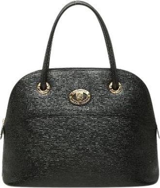 Burberry Pre-owned Nova Check Shadow Horse Leather Handbag - - Pre-owned - Donna - Nero - ONE SIZE