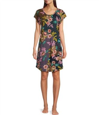 Johnny Was Womens Delfino Cap Sleeve Slip Dress In Multi