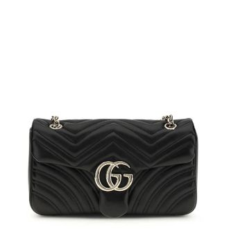 Gucci GG Marmont Medium Leather Shoulder Bag