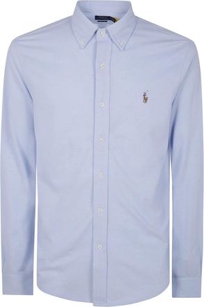 Polo Ralph Lauren Heren, Overhemden, Blauw, Maat: S