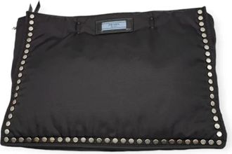 Prada Pre-owned Nylon prada-bags - Dames - Vintage Shopper - Zwart - ONE Size - Nylon - Vintage