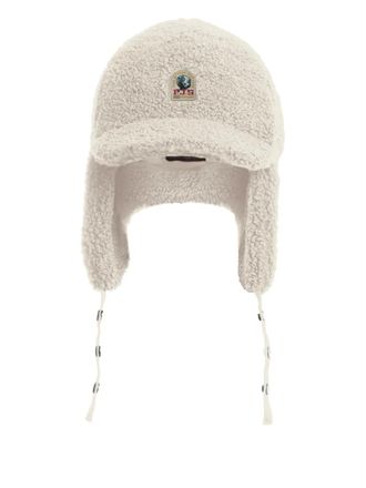 Parajumpers ear-flap fleece hat - unisex - Polyester/Polyester - L/XL - White