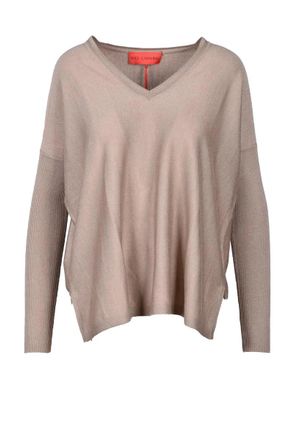 Wild Cashmere Silk and Cashmere Sweater - Taupe