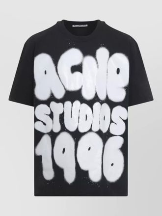 Acne Studios logo print cotton t-shirt