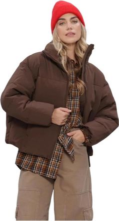 Moss Copenhagen Refron Jacket - Dames - Jassen - Bruin - Maat: L/Xl Poliester