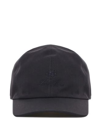 Loro Piana logo-embroidered baseball cap - men - Nylon/Cotton - M - Blue