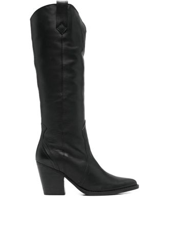 Ex&eacute; pull-on boots - Black