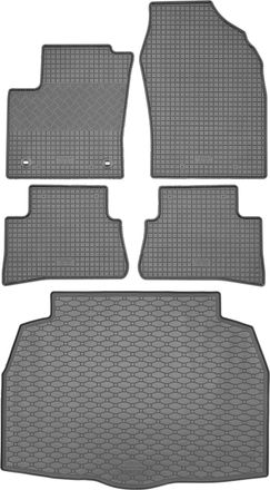 OEM Juego De Alfombrillas De Goma Para El Coche Y El Maletero Del Toyota C-hr Suv De Enero De 2017