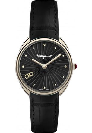 Ferragamo Womens SFYN00420 Ladies Cuir Watch - Gold - One Size