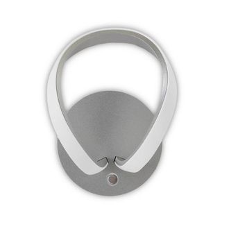 Netlighting Knot Touch Dimmer Wall Lamp 12W LED Silver Frosted Acrylic Chrome