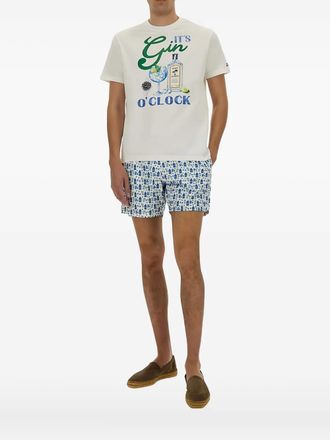 MC2 Saint Barth T-shirt met grafische print - Wit