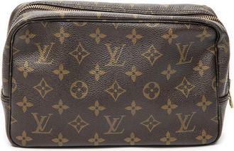 Louis Vuitton Pre-owned Womens Toiletry Pouch PM - Brown - One Size