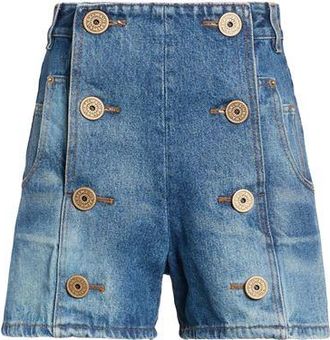 Balmain BOTTOMWEAR - Shorts jeans su YOOX.COM
