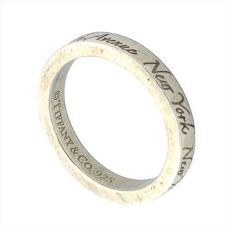 Tiffany & Co. Silver Silver 925 Band Ring (Pre-Owned)