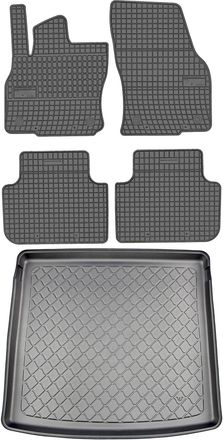 OEM Juego De Alfombrillas De Goma Para Coche Y Alfombrilla Para Maletero Para Audi Q3 Sportback Suv Desde Septiembre De 2019