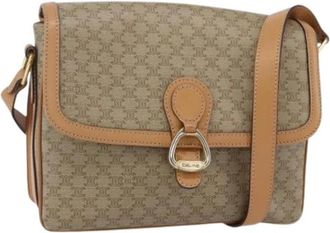 Celine Pre-owned Canvas Cross Body Bag - Dames - Vintage Schoudertas - Beige - ONE Size - Vintage