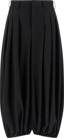 Comme Des Gar&ccedil;ons Wool Womens Pants