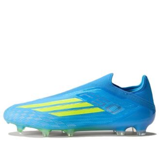 adidas F50 Elite Laceless FG Lucid Ray Blue JR6461